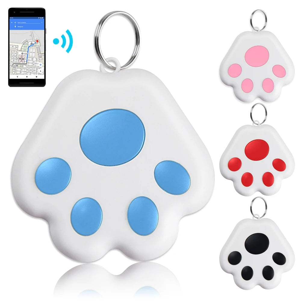 Pet Dog GPS Tracker Anti-Lost Alarm Wireless Bluetooth Locator Tracer for Pet Dog Cat Kids Car Wallet Key Collar Accessories