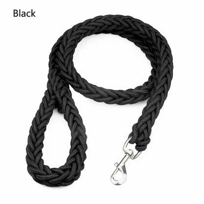 Nylon Dog Harness Leash for Medium Large Dogs Leads Pet Training Running Walking Safety Mountain Climb Dog Leashes Ropes Supply