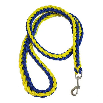 Nylon Dog Harness Leash for Medium Large Dogs Leads Pet Training Running Walking Safety Mountain Climb Dog Leashes Ropes Supply