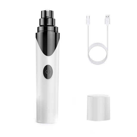 Pet Electric Nail Clippers Grinders Quiet USB Charging Cat Paws Nail Grooming Trimmer Tools Pet Nail Grinders Grooming Supplies